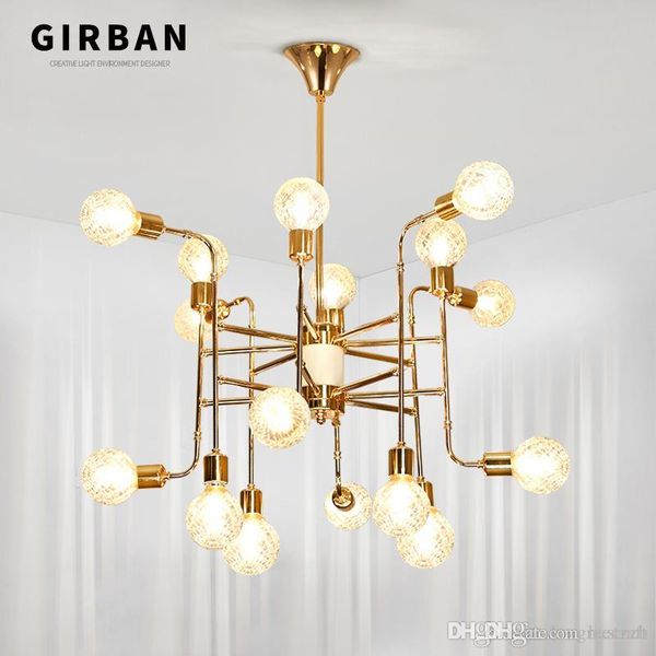 

modern art glass pendant lights g9 light source living room dining room bedroom hanging led lamps