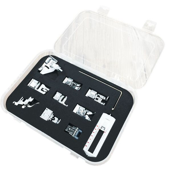 

low shank 11 piece snap-on foot kit, Black
