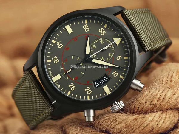 

Лучшие брендовые роскошные мужские часы Pilot series 388002 389002 MASTER кварцевый хронограф з