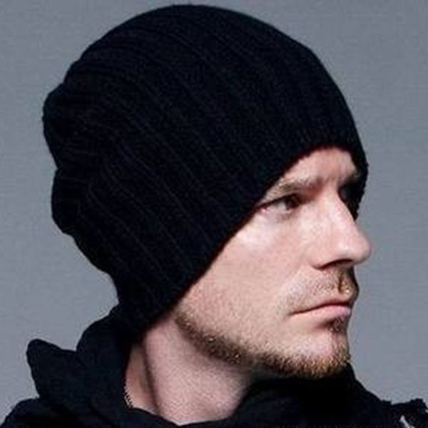 

winter casual hip hop beanies men knitted bonnet hats for men'scrochet warm cap