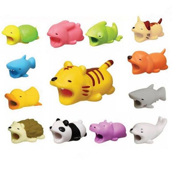

36 styles animal cable bite protector accessory toys no retail package 1000pcs/lot