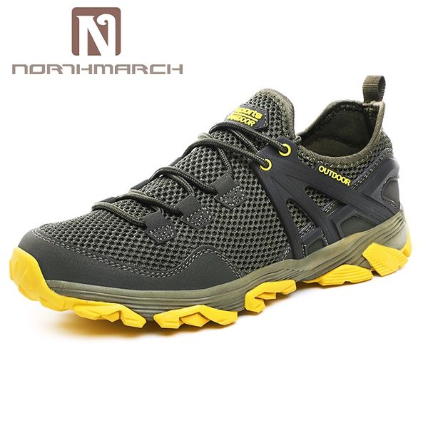 

northmarch mesh sneakers men summer breathable shoes non-slip outdoor walking casual shoes men footwear zapatillas hombre, Black