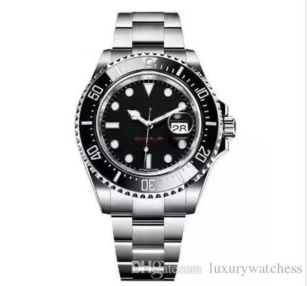 

2019 Новый керамический ободок мужской браслет из нержавеющей стали 43 мм SEA-DWELLER Авт