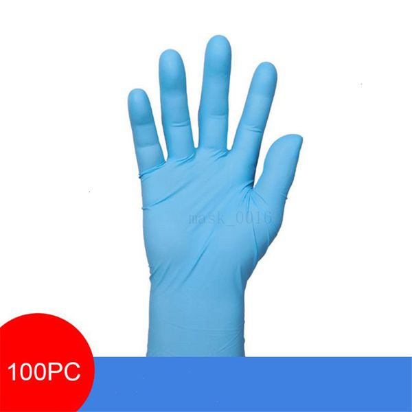 

disposable luvas latex rubber 100pcs nitrile nurses work glove protective hand non-toxic gloves lnj7 qa