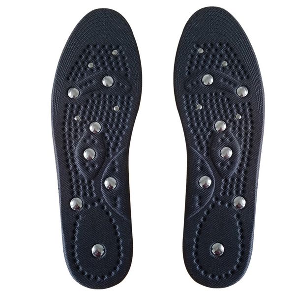 

plantar massage therapy heel magnetic improve sleeping insoles fasciitis care, Black