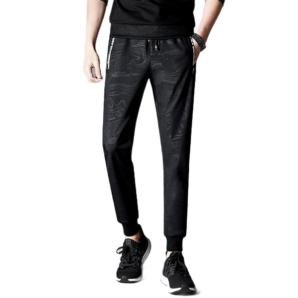 

running pants sport men with pockets training and joggings soccer fitness for sportswear, Black;blue