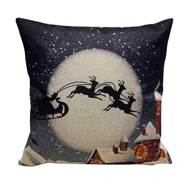 

2019 fashion happy christmas festival pillow case car interior cushions new arrivals a# 8.26