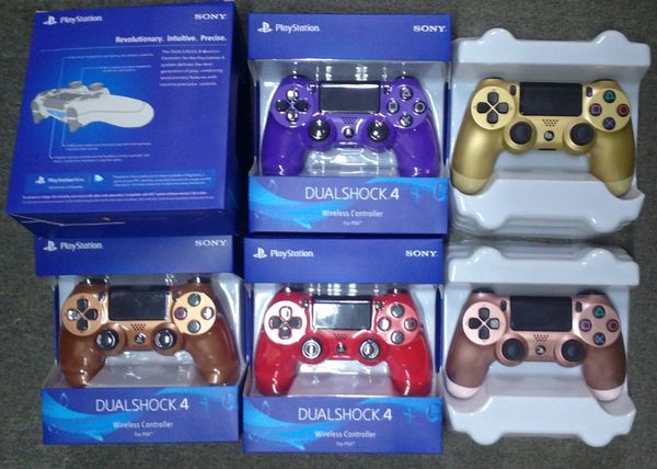 

22 цвета ps4 беспроводной bluetooth игровой геймпад shock4 контроллер playstation для ps4 игровой контроллер с новейшей розничной коробкой