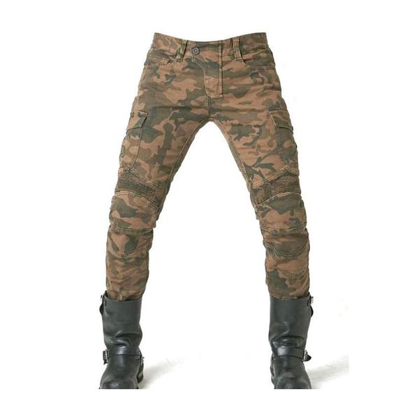 

tkosm 2018 brand motorcycle biker jeans men slim fit washed vintage ripped jeans camouflage leisure riding a motorcycle pants, Black;blue