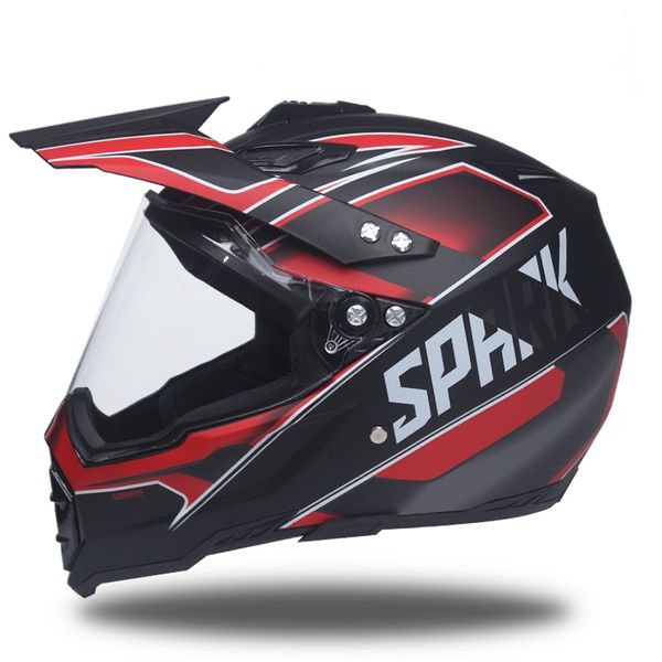 

motorcycle helmet racing off-road helmet uv-proof lens locomotive rider full-coverd skiing skating helmets