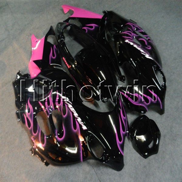 

23colors+gifts pink flames motorcycle fairing for suzuki gsx600f 2003 2004 2005 2006 katana 03 06 abs motor panels