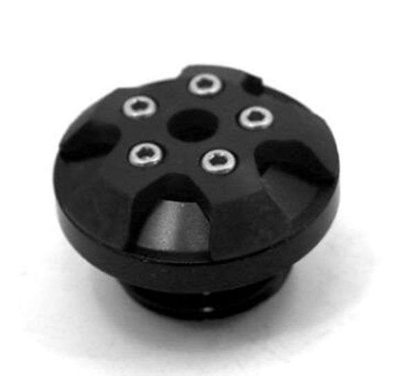 

mottorcyclecnc aluminum magnet engine oil filler cap fuel fill tank cover for msx125 black