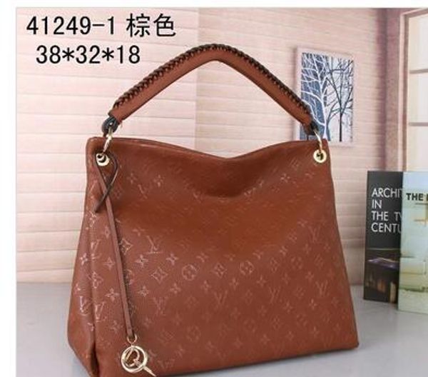 

Модная черная сумка Новейшая стильная кожаная сетка Сумки с принтами женские сум