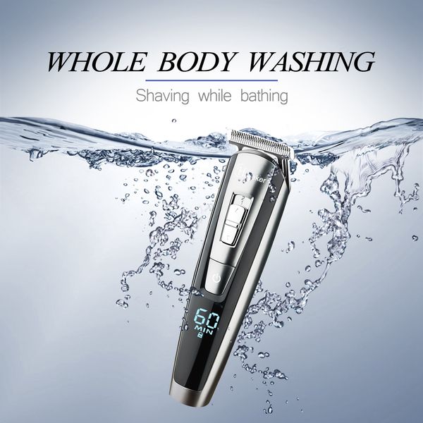 

kemei 1628 hair trimmer for men haircut body hair shaver cordless cutting machine beard trimmer bwkf fuqra