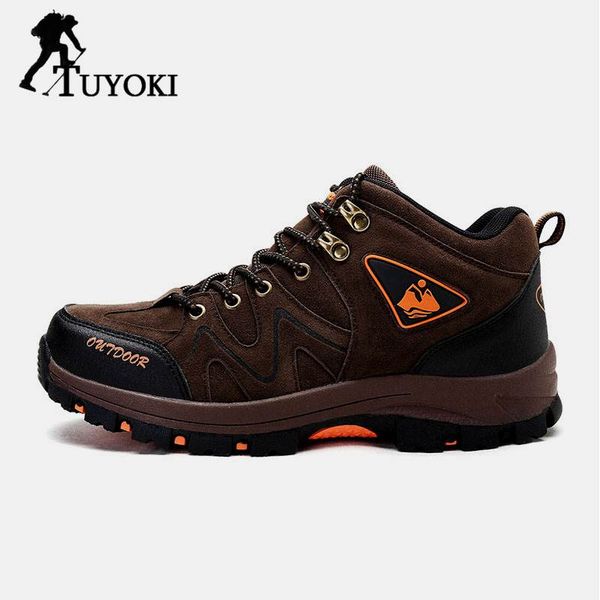

tuyoki 4 colors men casual hiking shoes sneakers trekking camping climbing shoes men daily spring travel footwear size 39-45