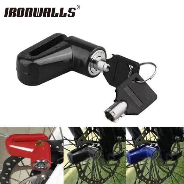 

ironwalls waterproof motorcycle electromobile bicycle disk brake lock security anti-theft lock black firmly locked security