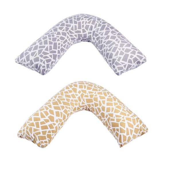

v-shape women sleeping body neck pillow pregnancy waist support cotton pillow for pregnant women maternity nursing bedding new
