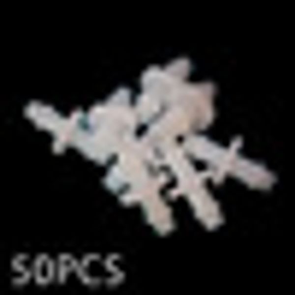 

50pcs straight barbed 2 way drip irrigation joint connection for 4/7 hose 4mm