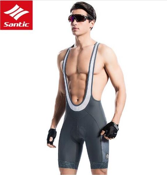 

santic men quick drying triathlon cycling bib shorts race bicycle bottom ropa ciclismo bike pants bicycle clothing m8c05098