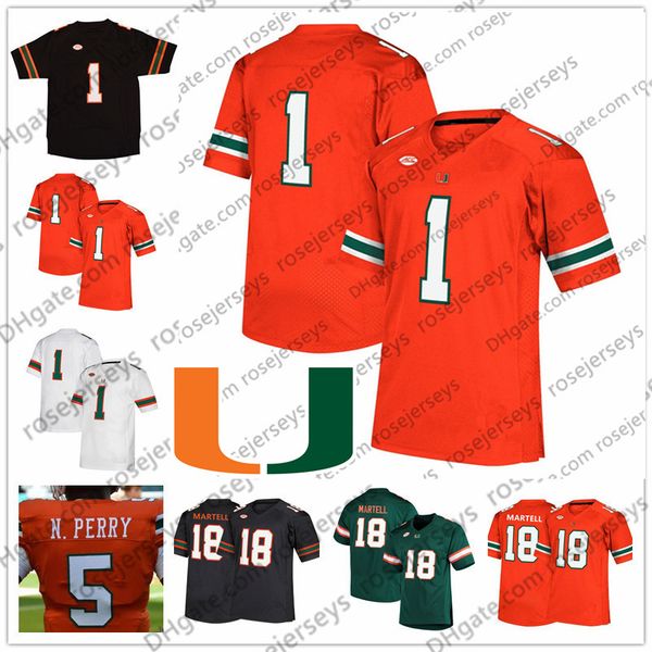 miami hurricanes white jersey