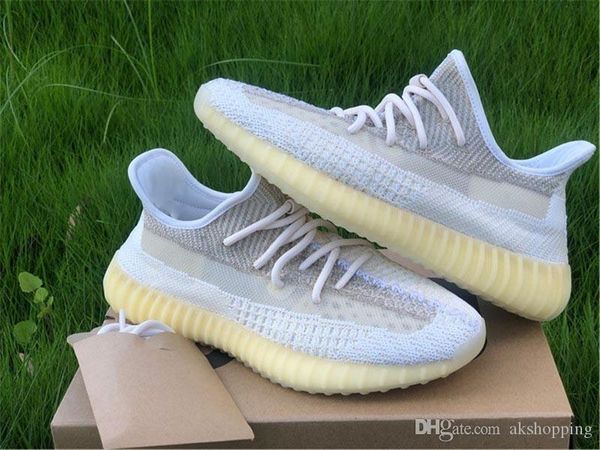 

2020 release yezy350 v2 abez israfil asriel zyon 3m reflective kanye west men women running shoes sports trainers sneakers with original box