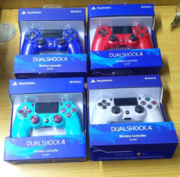 

new retail package ps4 wireless controller for sony playstation 4 game system gaming controllers games joystick