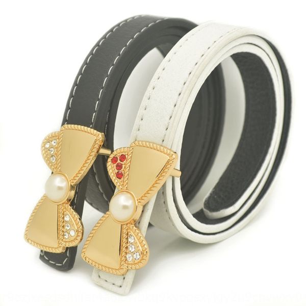 

performance shaping belt men's and children's women's all-match children's wear belt series boutique, Black