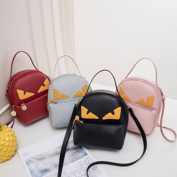 

2020 новый стиль женская мода сумка crossbody сумка мультфильм печатных мода небольшой квадратный мешок искусственная кожа