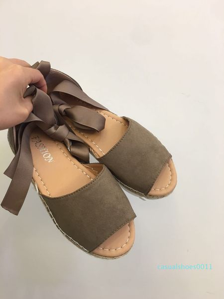 

women sandals fashion low heels sandals for summer woman ankle strap flats sandals shoes soft bottom casual shoes 35-43 cc11, Black