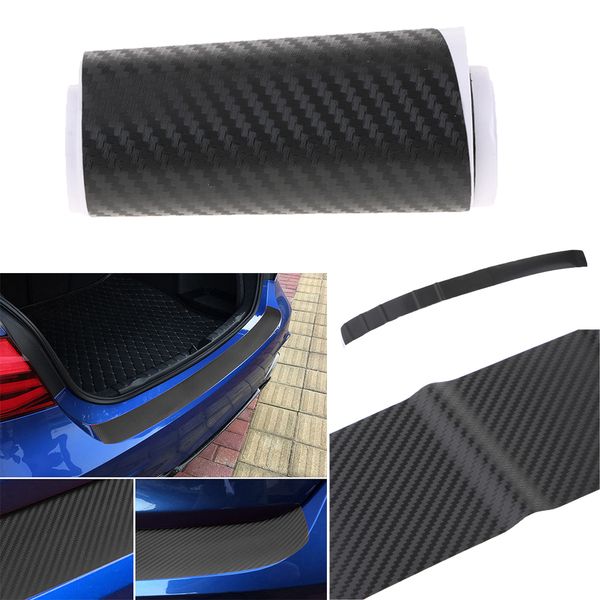 

x2 rear trunk bumper vinyl protective sticker film for bmw 3 series
