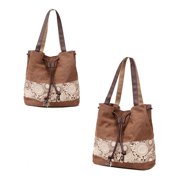 

новые женские холщовые сумки crossbody сумки кошелек леди кошелек