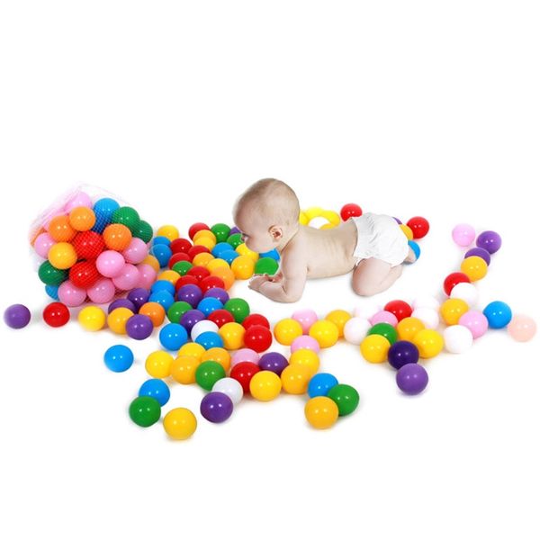

20pcs baby colorful ball soft plastic ocean ball kids children water sports funny toys swim water pool game outdoor wave