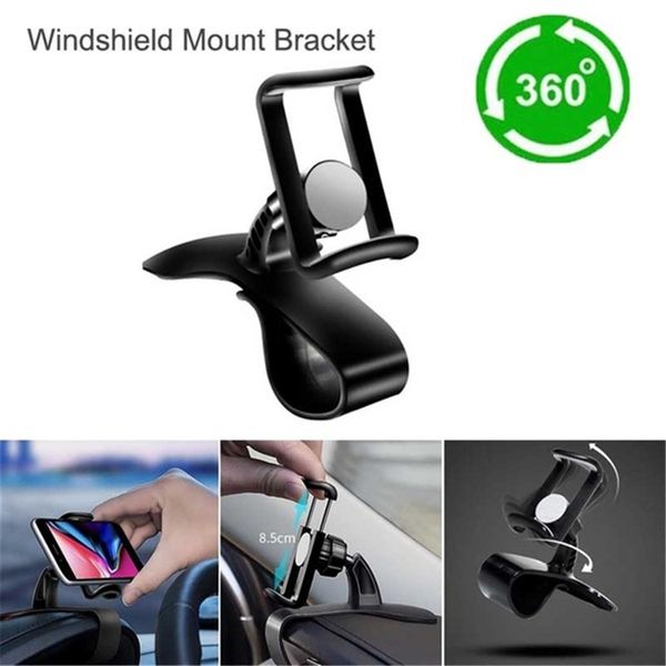 

hud buckle design car dashboard mount holder stand bracket smartphone anti-skid car holder for mobile phone gps