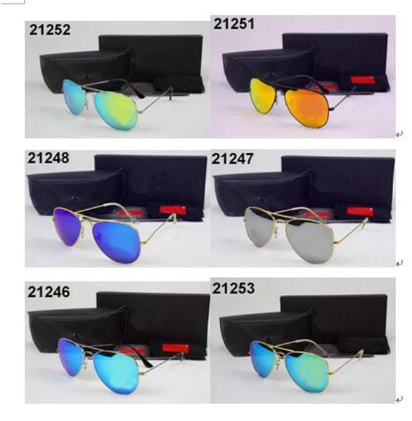 

new arrial brand polarized sunglasses women mens polaroid plastic lens retro vintage sun glasses goggle with retail box and label, White;black