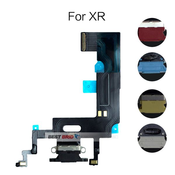 

5pcs for iphone x xr xs max charger charging usb port dock connector flex cable with microphone and headphone audio jack ribbon