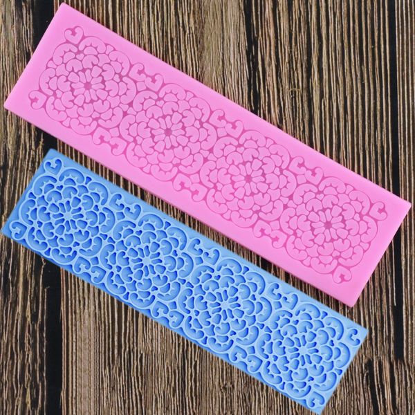2019 Silicone Cake Lace Mat Silicone Lace Mold Fondant Cake