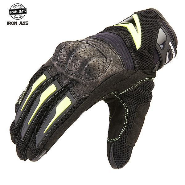 

leather riding gloves, motocross gloves, racing gloves luva guantes, Black