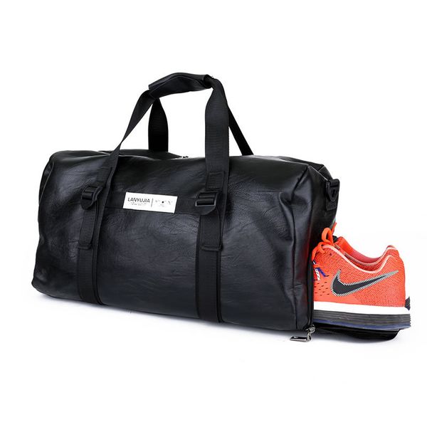 

leather travel bag women carry on large handbags duffel waterproof travel weekend bags business mens duffle hand luggage bags