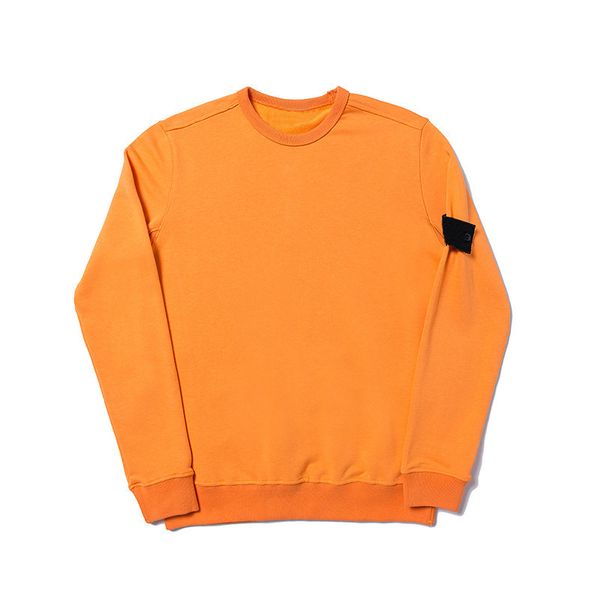 

19SS crewneck толстовка T0PST0NE с длинным рукавом толстовка простой сплошной толстовка мода пуловер свитер спортивная одежда M-2XL 4 цвета