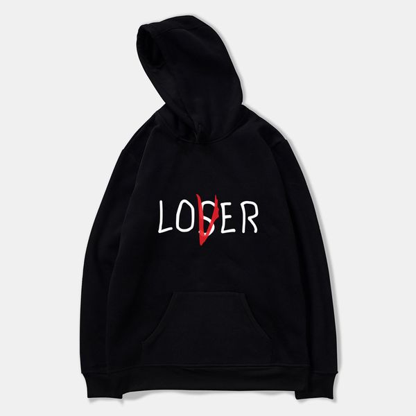

new movie it losers club hoody men women loser lover it inspired hoodies casual sweatshirts loser lover hoodie casual top, Black
