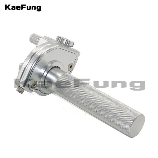 

cnc adjusterable aluminum throttle grips settle twist gas throttle handle for dirt pit bikes kayo bse apollo 110-250cc modified