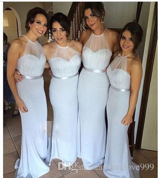 maid of honor dresses light blue