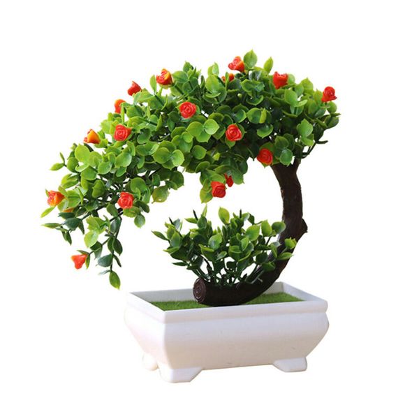 

simulation fake potted bonsai tree artificial plant desk ornaments decor flowers