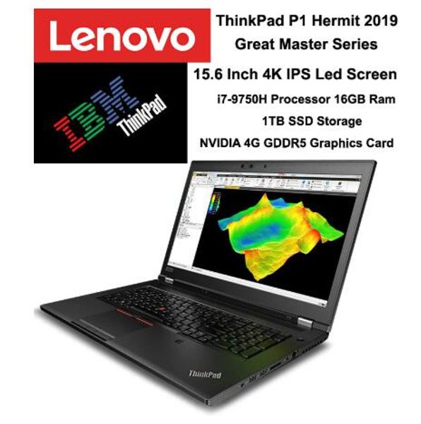 

high-end lenovo lapthinkpad p1hermit /grandmaster 2019 new 15.6 inch fhd i7-9750h 8gb 1tb 4gb gpu thunderbolt 3.0