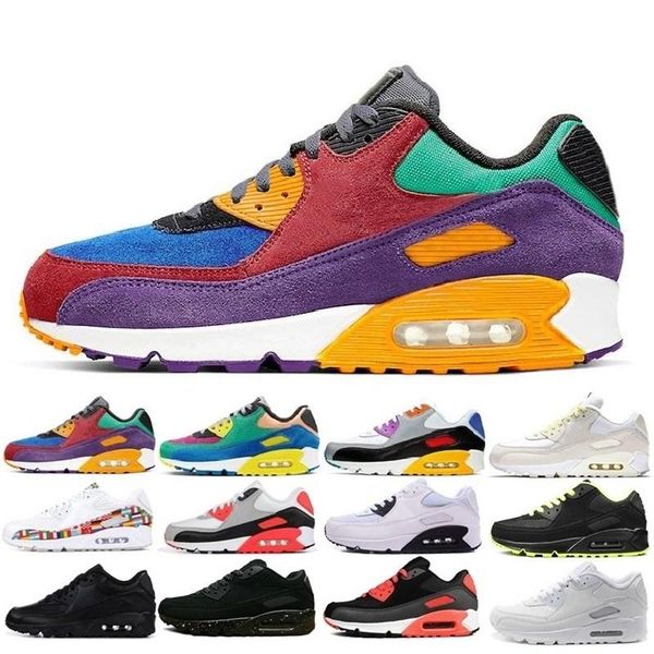 

2020 shoes 2090 men and woman shoes black red white trainer cushion surface breathable casual shoes 36-45