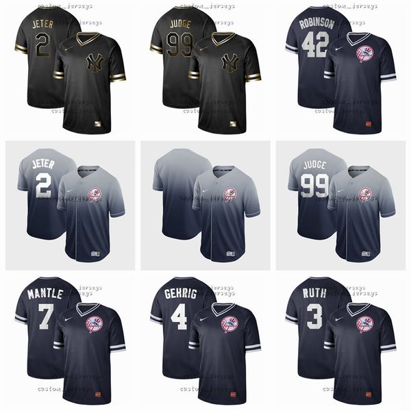 black and gold yankees jersey