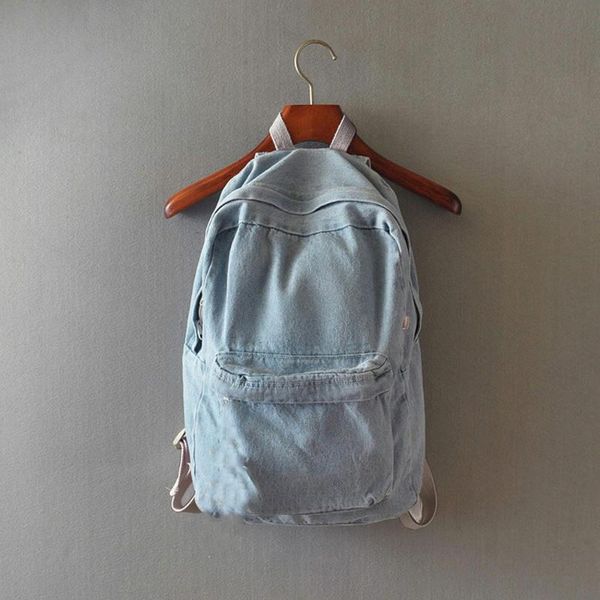 

bagpack in women's casual daypacks denim travel backpack bags school bag rucksack casual retro mochilas mujer #r25