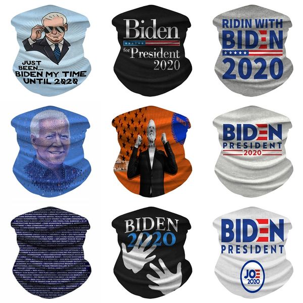 

festival smoke printing masks magic biden mask motorcycle bicycle half face mask ghost biden mask multi use neck ghost half face #823, Black