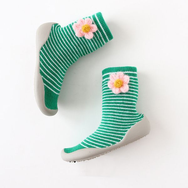 

baby shoes first shoes baby walkers toddler first walker girl kids soft rubber sole shoe knit booties anti-slip