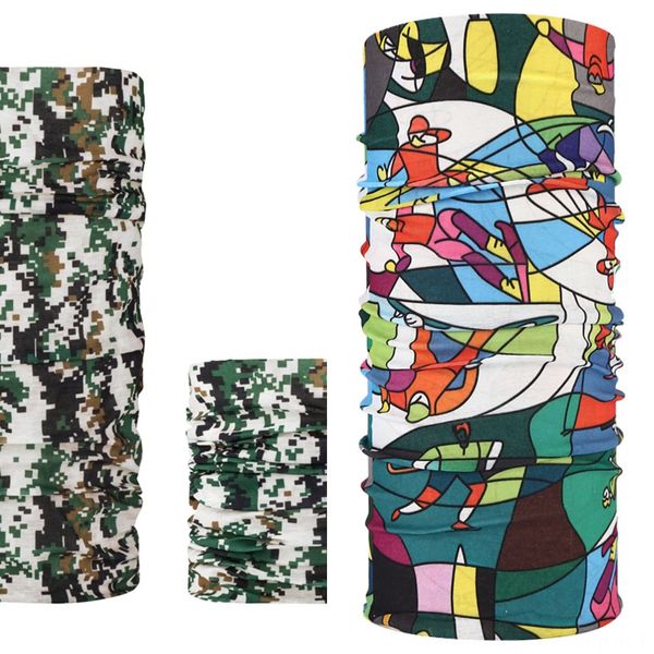 

xb01u breathable quick face cycling mask mask scarf sports facemask ice silk bandana headband anti-uv running training dry face, Black